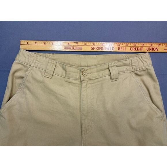 L.L. Bean Men’s Explorer Ripstop Pants Size 32x30 Tan Standard Fit ItemID 240793 - Picture 3 of 9